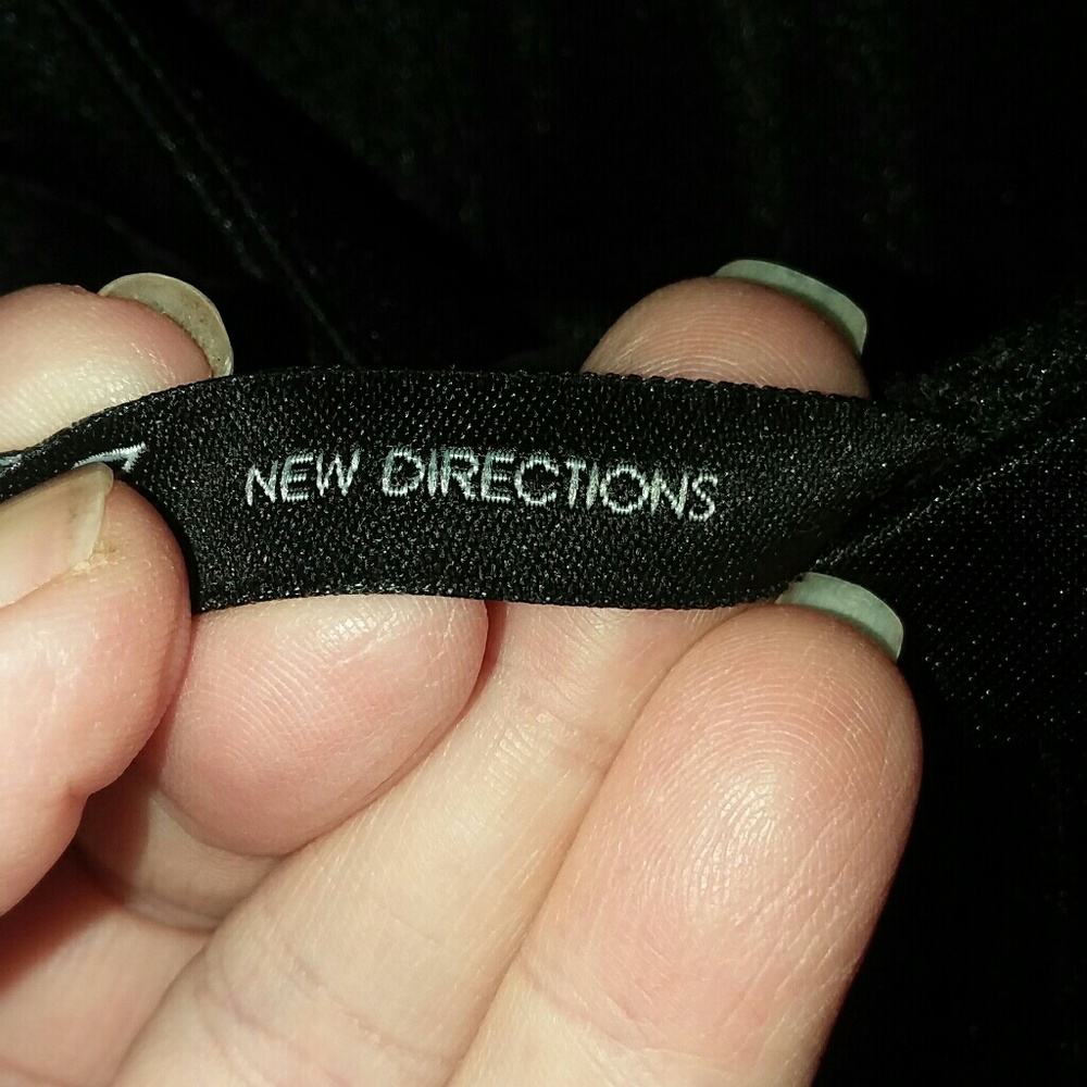 Polyester blouse black - Picture 3 of 3